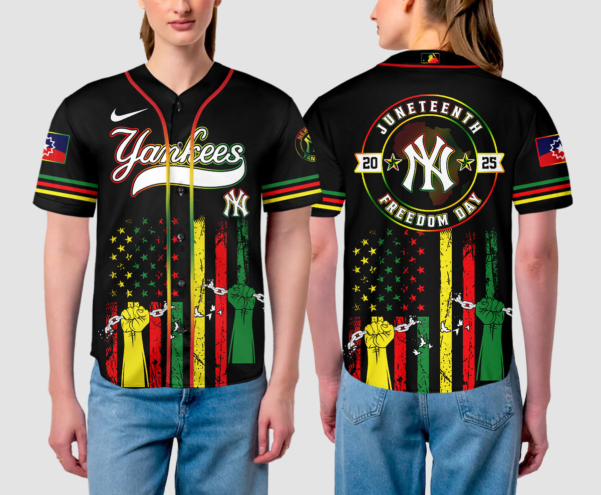 New York Yankees Juneteenth Day Jersey