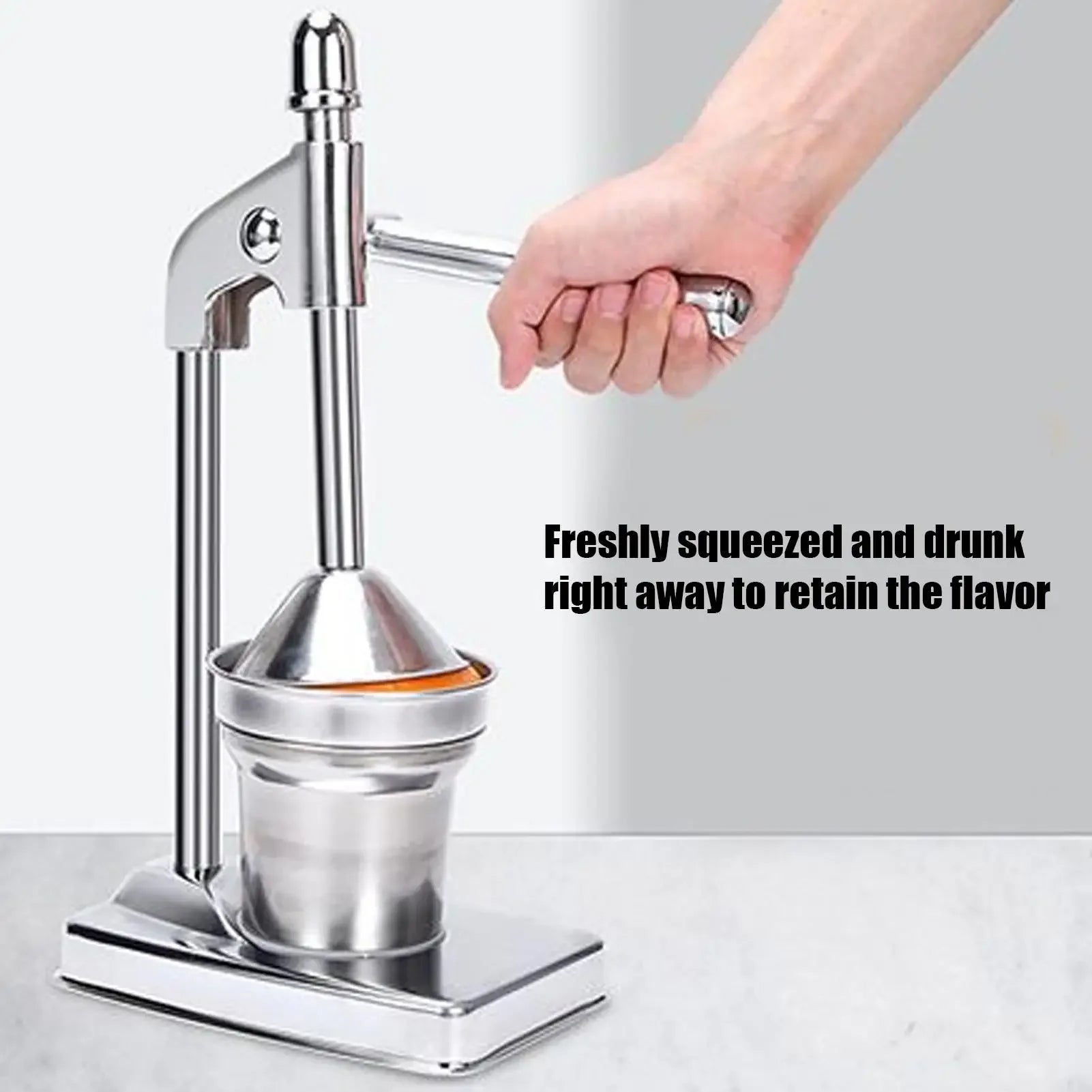 Orange Juice Maker Stainless Steel Manual Juicer Handheld Vegetable Fruit Home Squeezer Extractor Citrus Press Kitchen Tools
