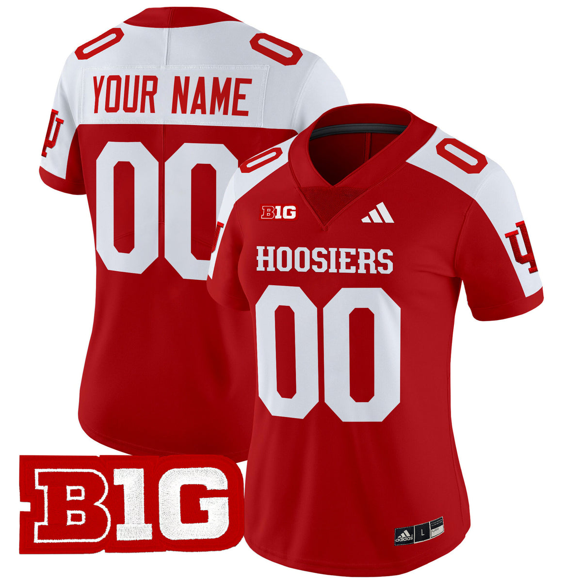 Indiana Hoosiers 2025 Vapor Limited Custom Jersey - All Stitched