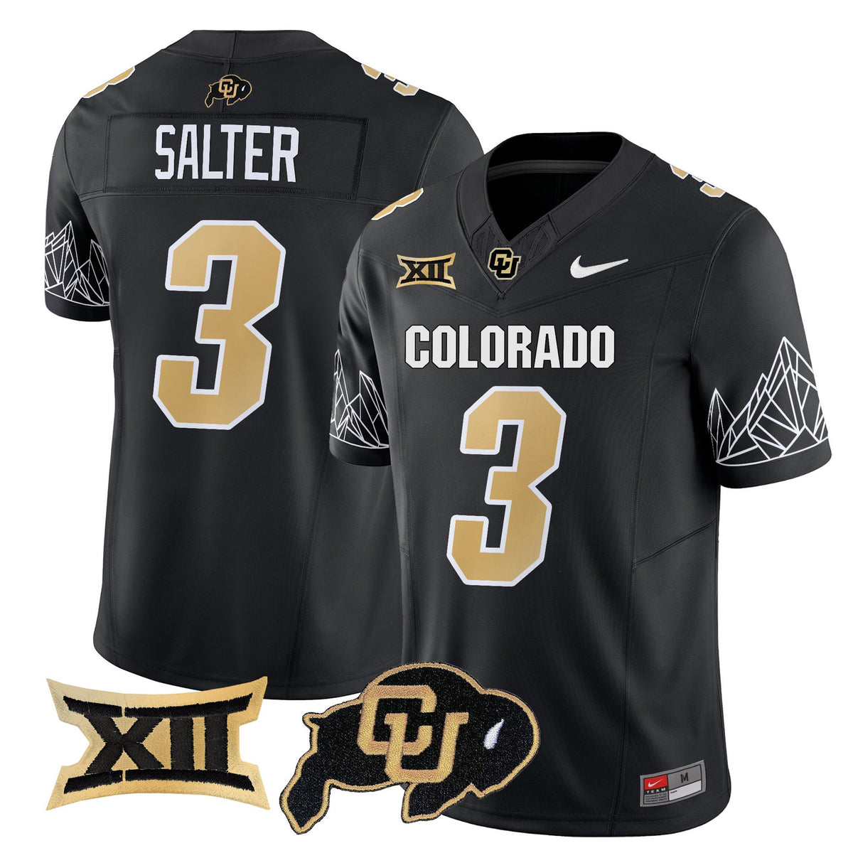 Men's Colorado Buffaloes 2025 Vapor Limited Jersey V2 - All Stitched