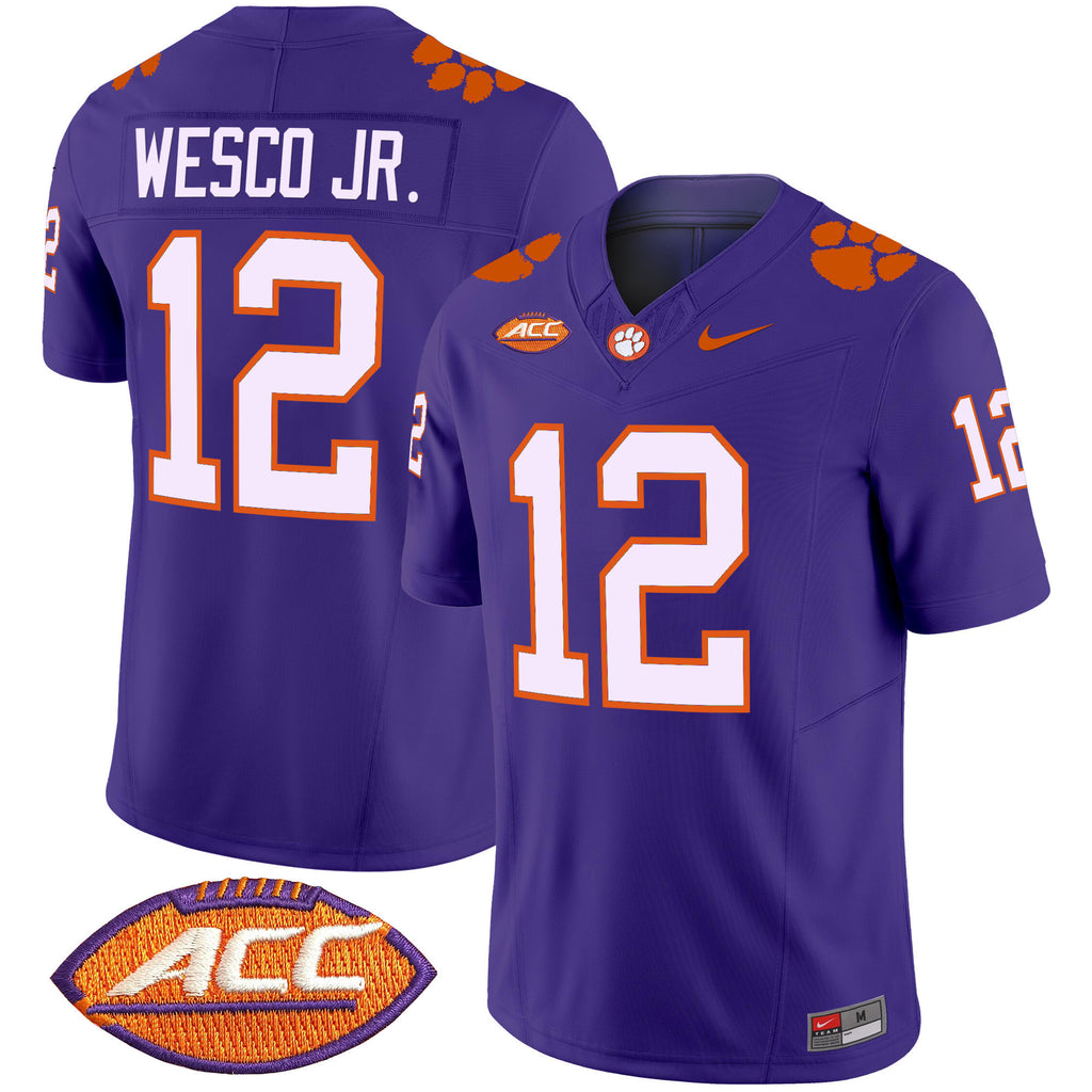 Men's Clemson Tigers 2025 Vapor Limited Jersey - All Stitched
