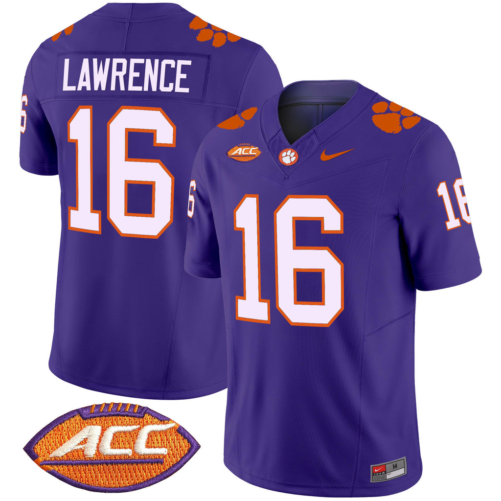 Men's Clemson Tigers 2025 Vapor Limited Jersey - All Stitched