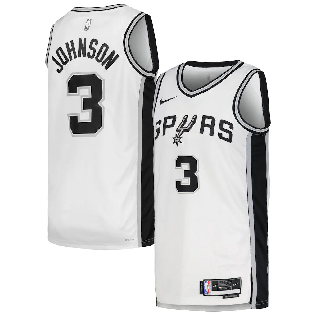 Keldon Johnson San Antonio Spurs Unisex Swingman Jersey - Association Edition - White